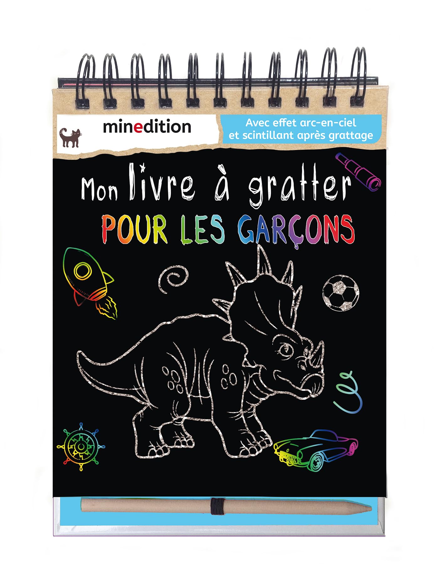 mon livre a gratter pour les garcons book