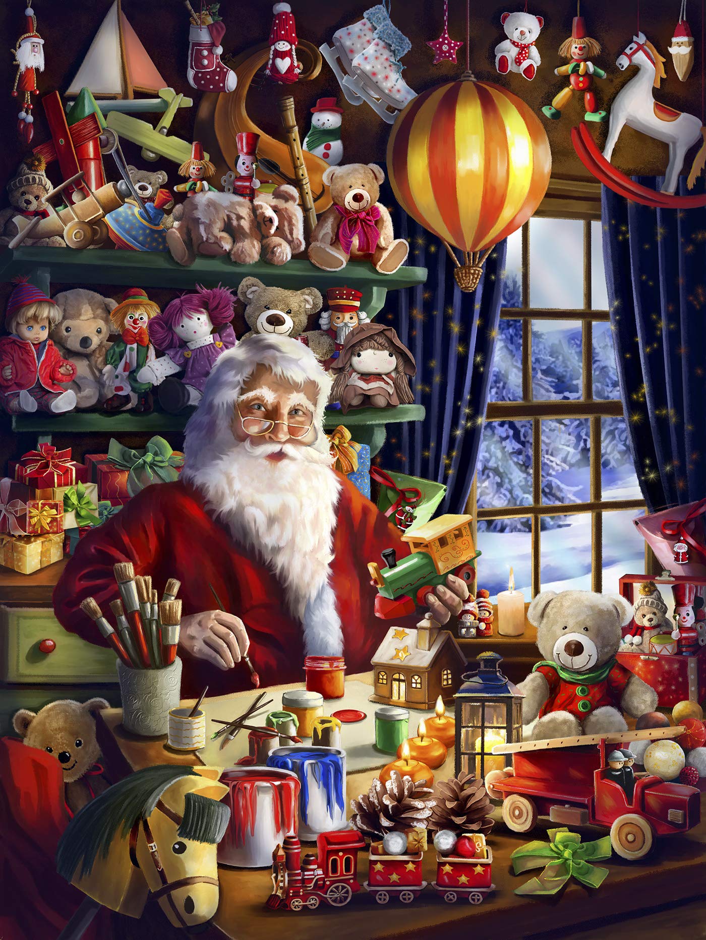 Calendrier de l'Avent - L'atelier du Père Noël - Evangelisti book