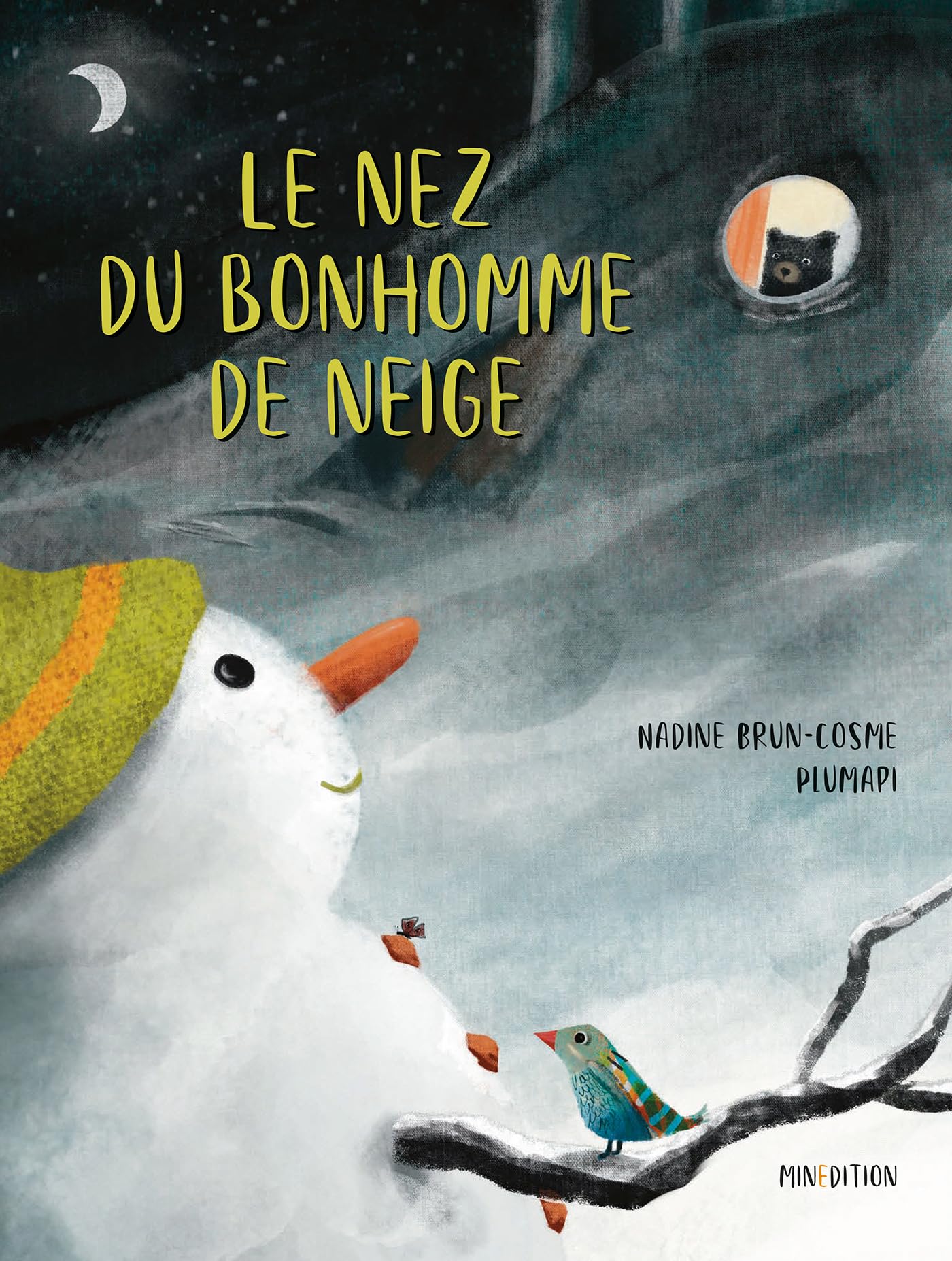 Le nez du bonhomme de neige Children's books