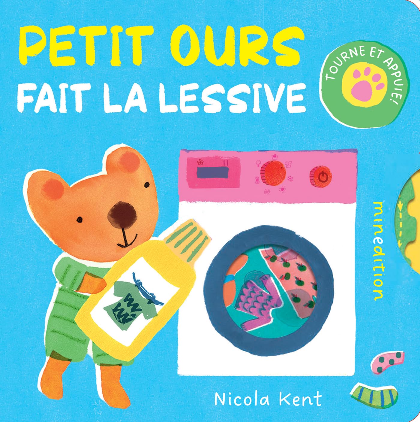 Petit ours fait la lessive book