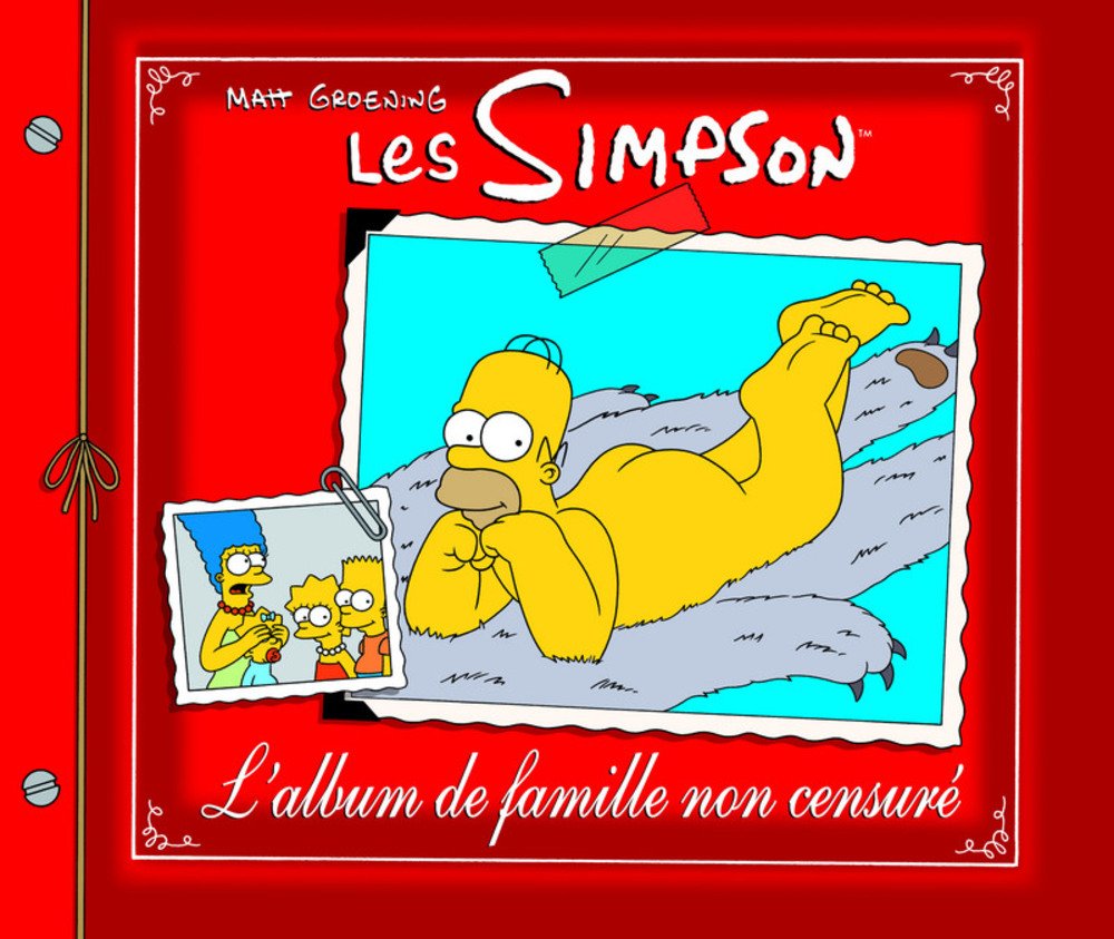 Les Simpson: L'album de famille non censuré Books