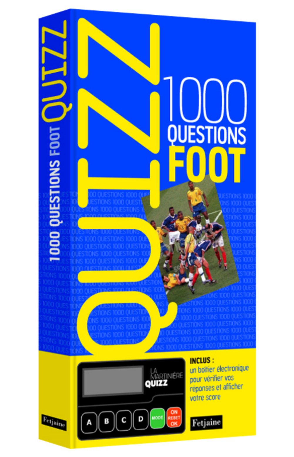 Quizz 1000 questions foot book