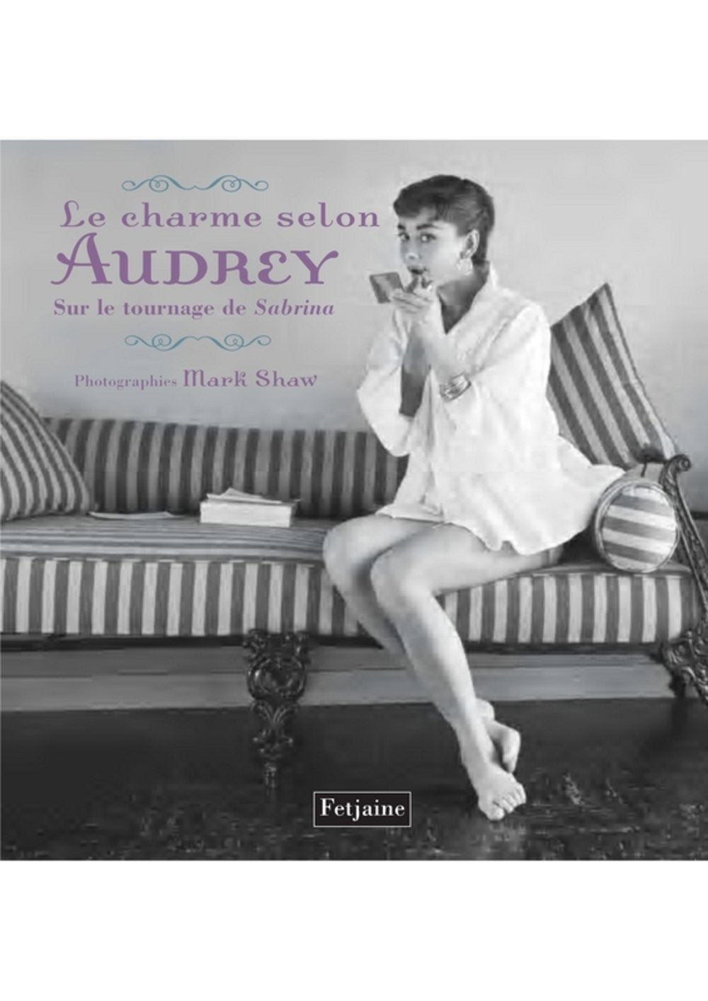 Le charme selon Audrey sur le tournage de Sabrina book