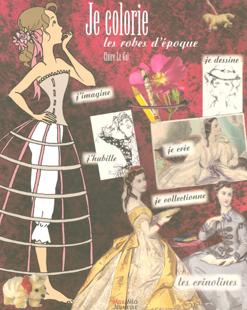 Je colorie les robes d'époque book