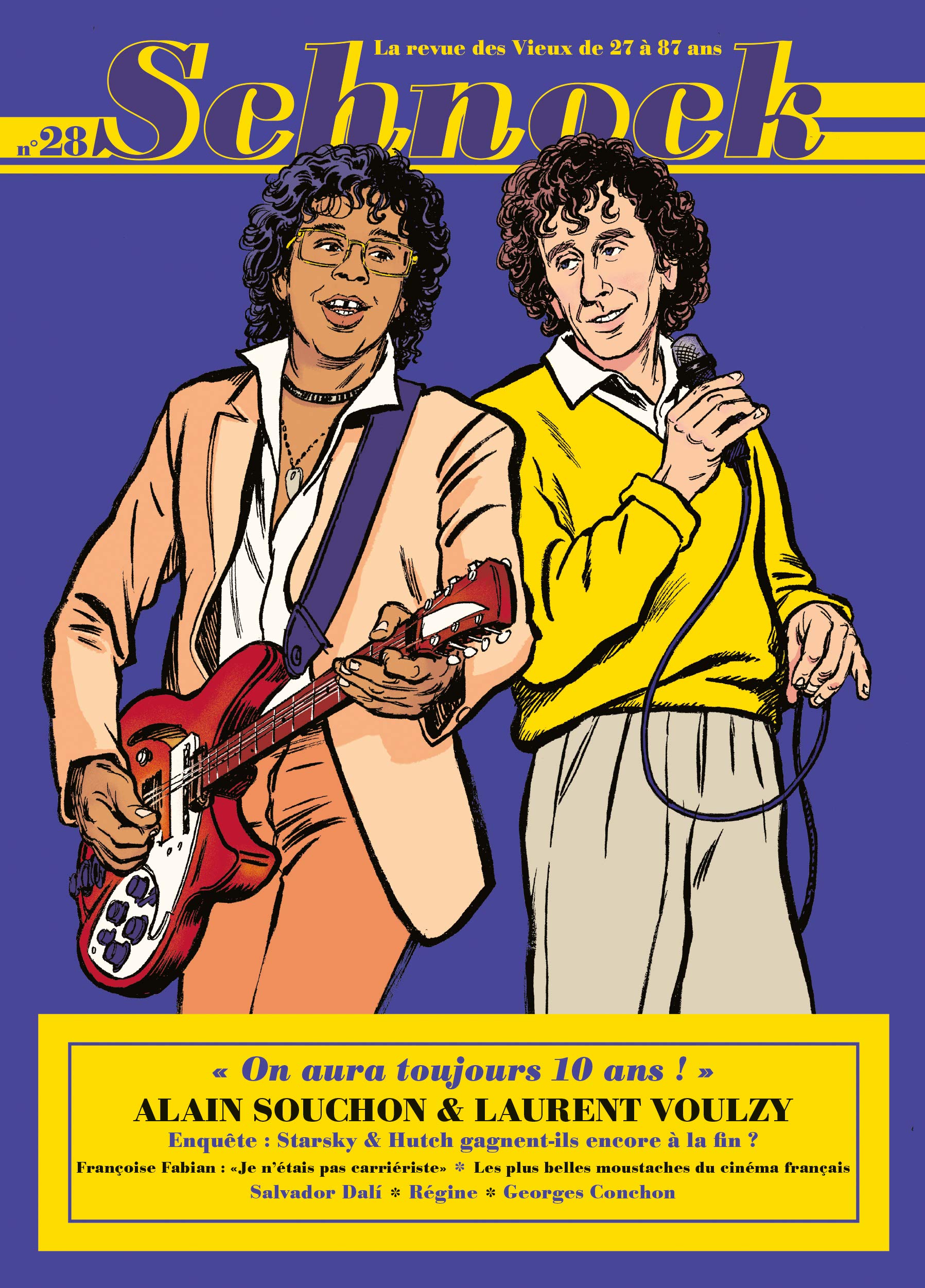 Schnock n°28 - Alain Souchon & Laurent Voulzy Essays & Short Stories