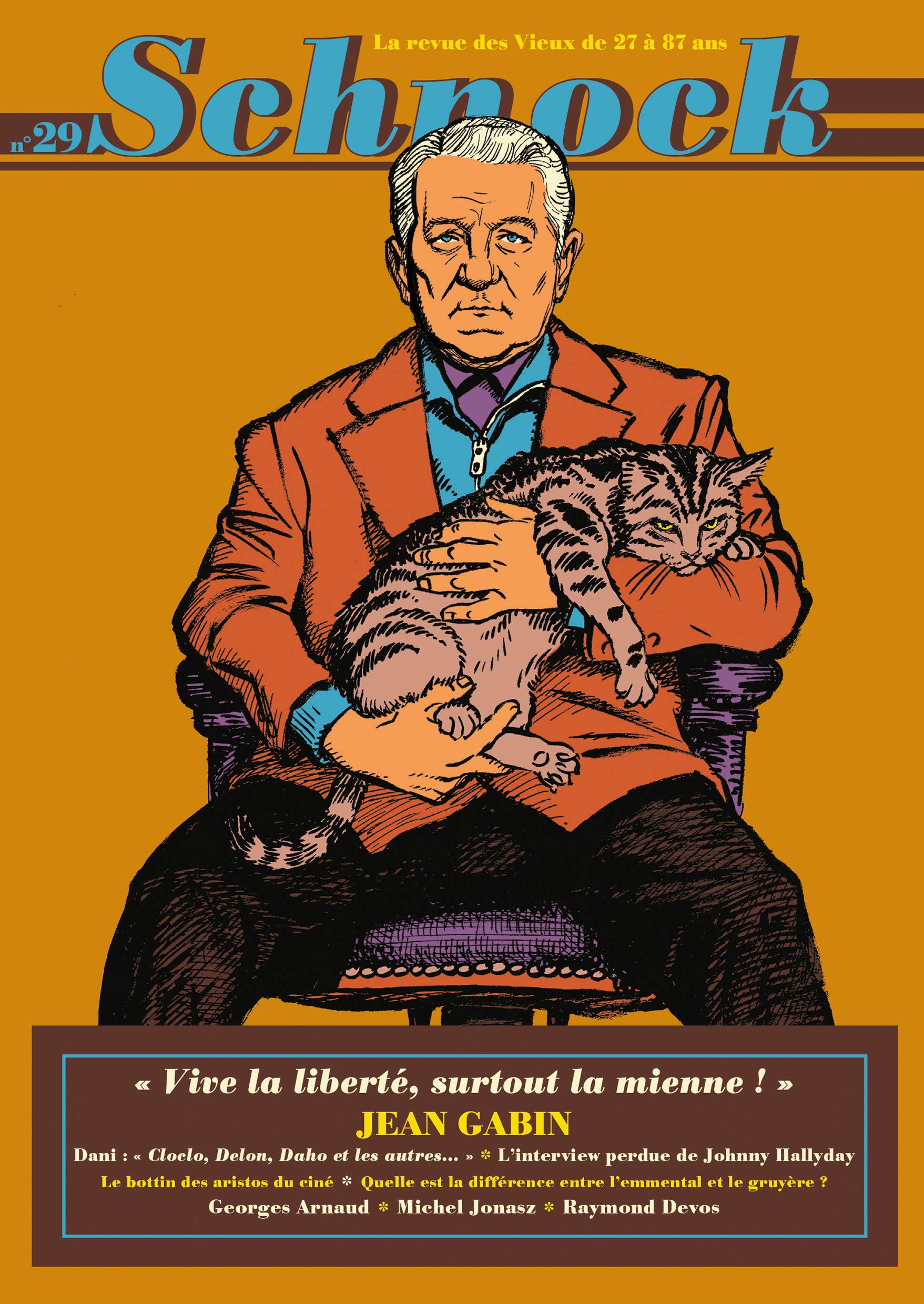 Schnock n°29 - Jean Gabin book