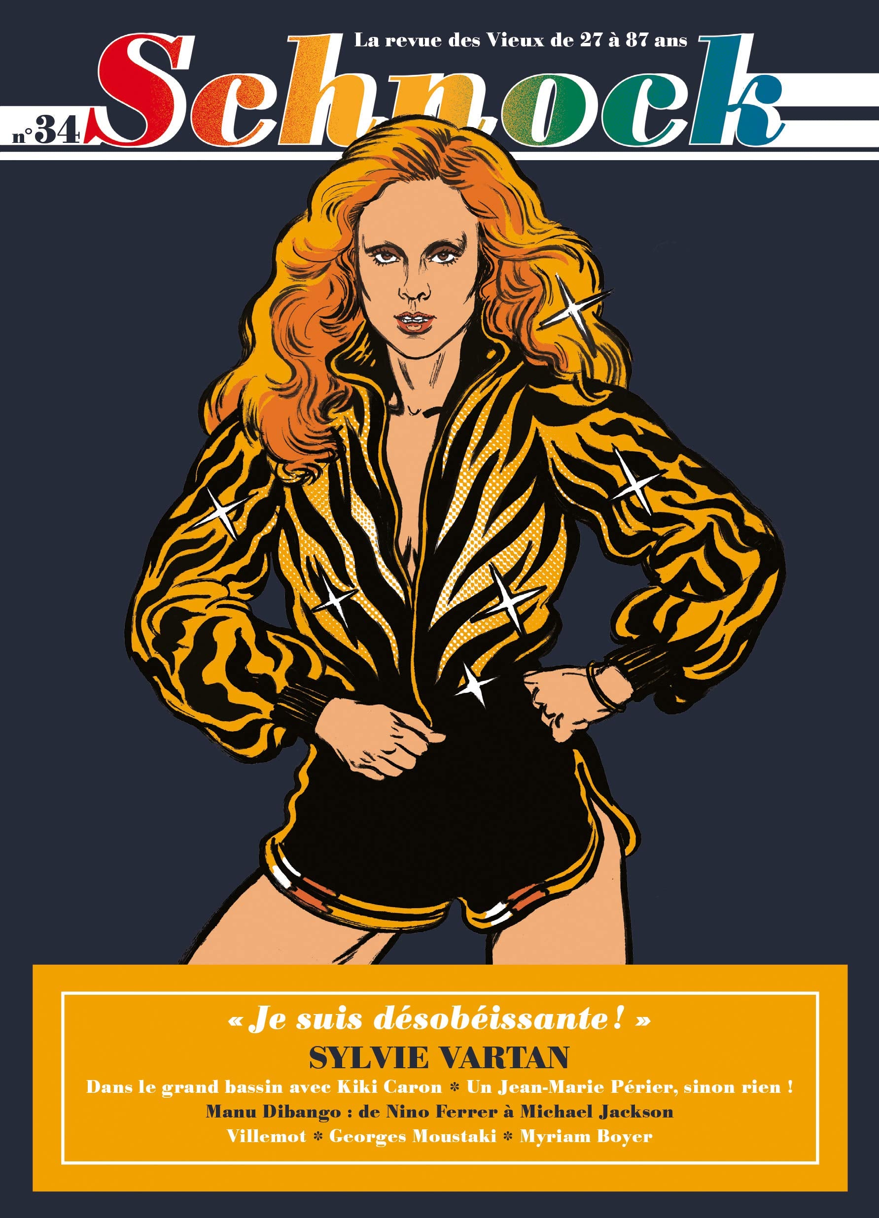 Schnock n°34 - Sylvie Vartan book