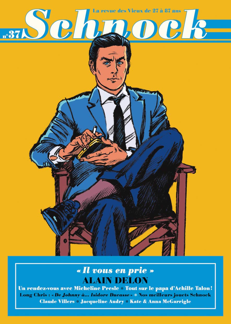 Schnock n°37 - Alain Delon book
