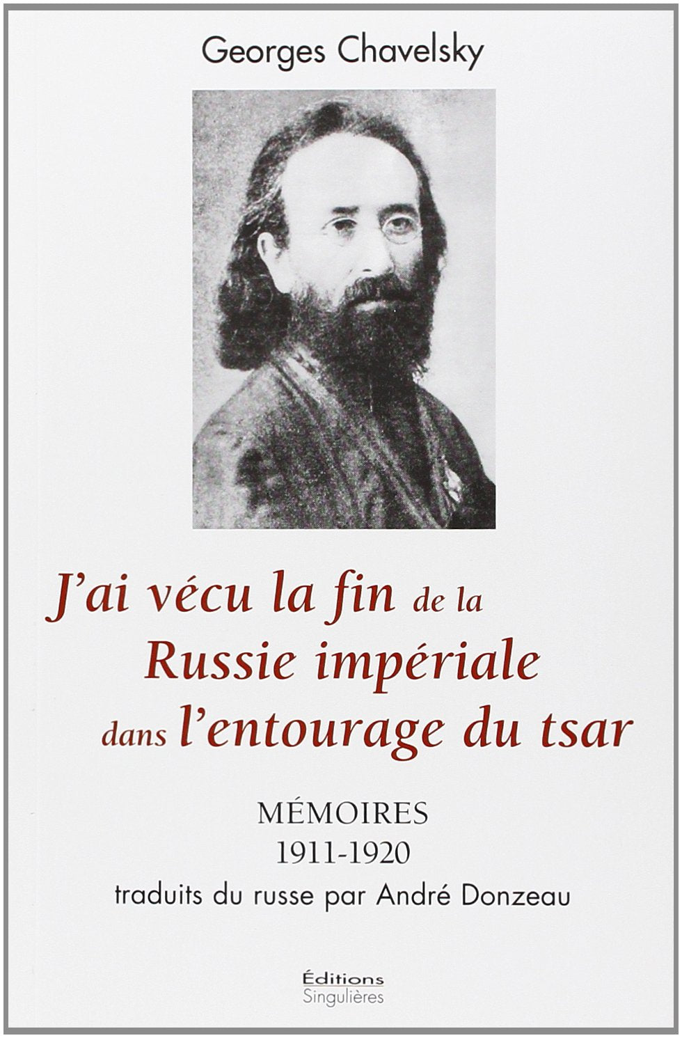 Mémoires du dernier aumônier général des armées russes book