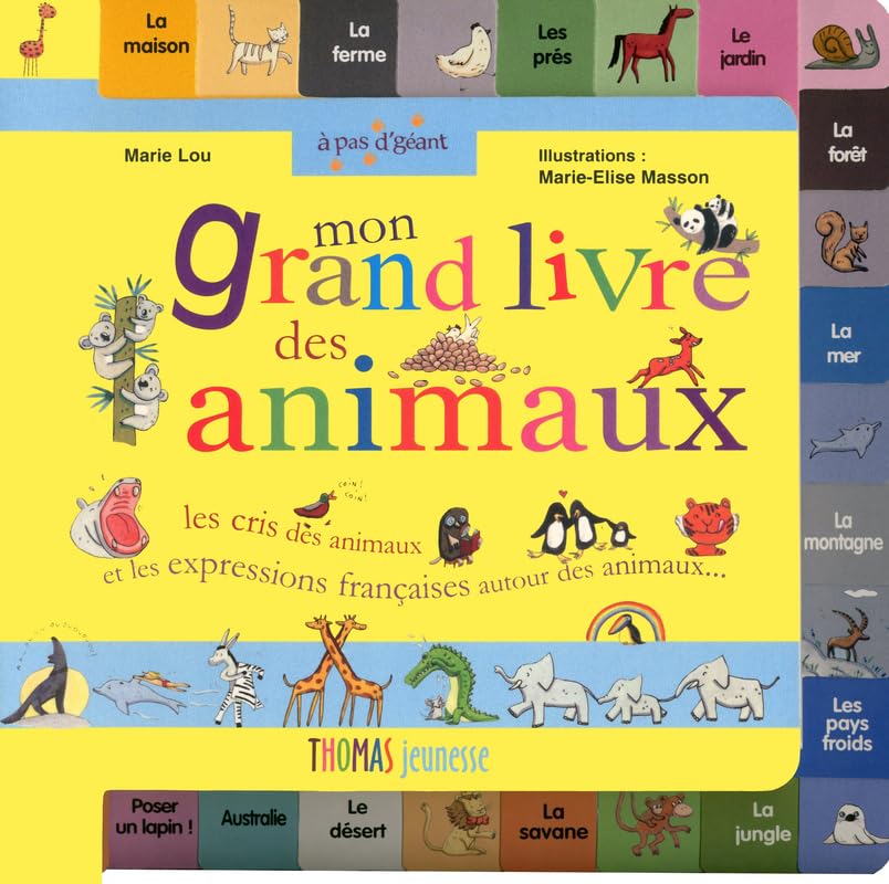 Mon grand livre des animaux 2 Ed book