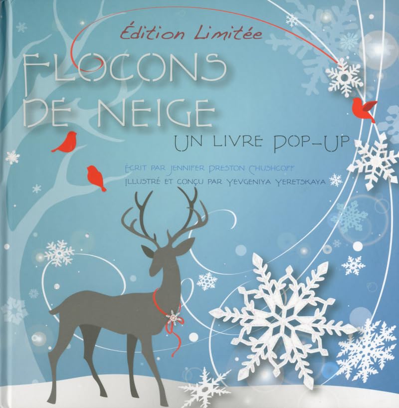Flocons de neige: Un livre pop-up Books
