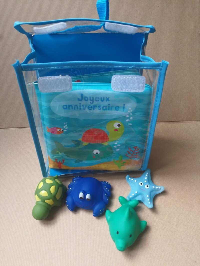 Joyeux anniversaire ! Mr crabe - livre bain book
