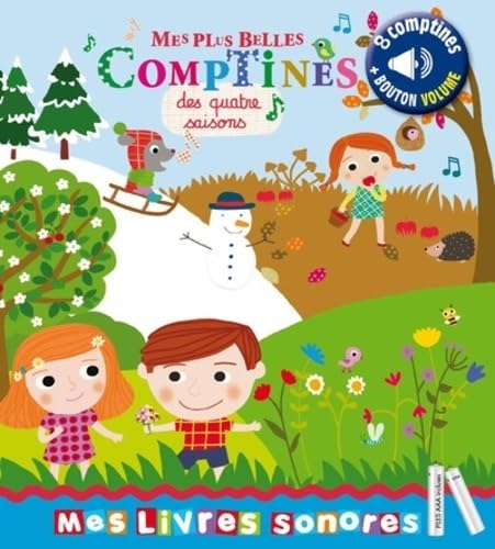 Mes plus belles comptines des quatre saisons - mes livres sonores Parents & Children