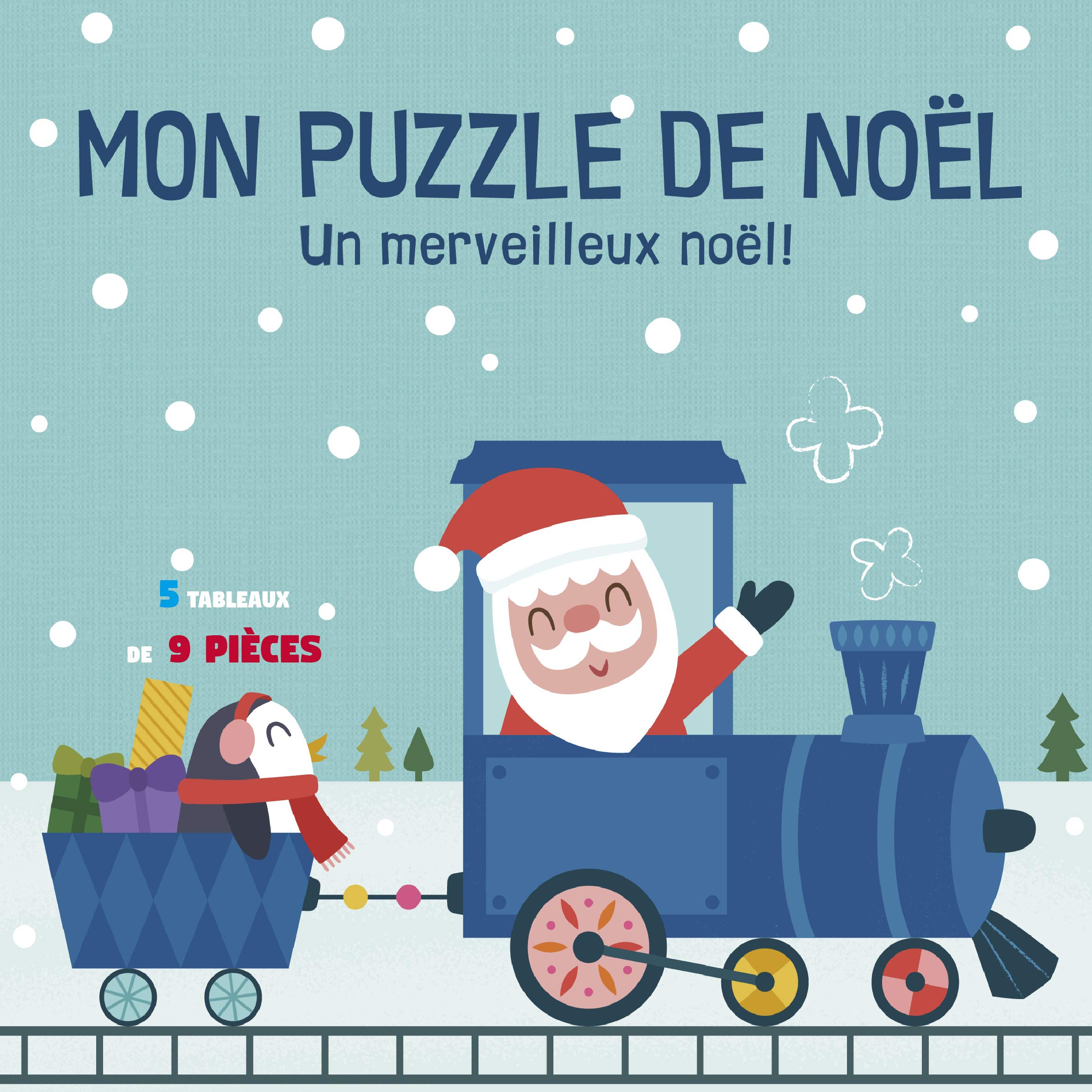 Mon puzzle de noël - Un merveilleux Noël ! book