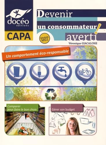 CAP agricole Module MG1: Devenir un consommateur averti book