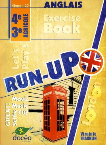 Anglais 4e 3e agricole Niveau A2 Run-up: Exercise Book book