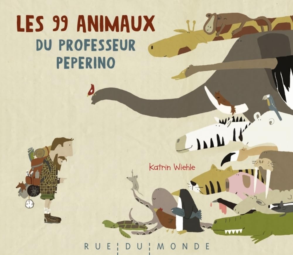 Les 99 animaux du professeur Peperino book