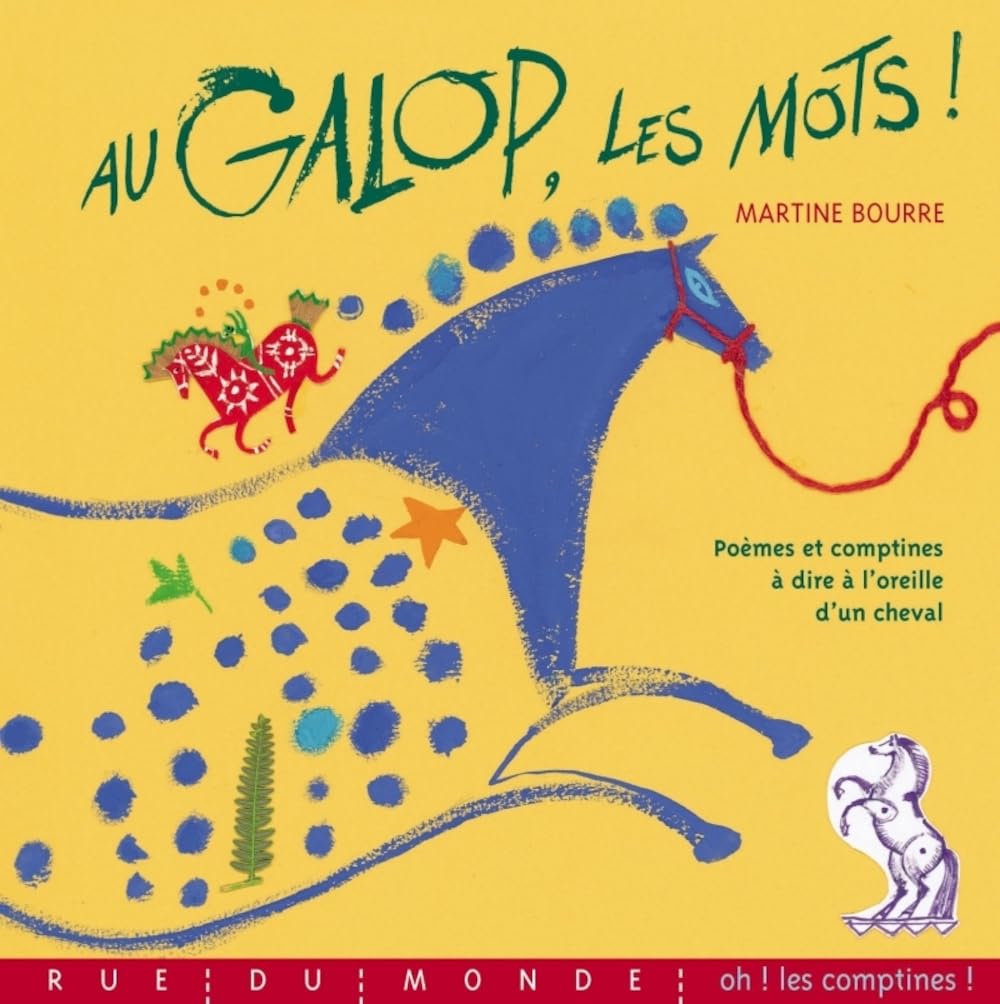 Au galop, les mots !: Poèmes et comptines à dire à l'oreille d'un cheval book