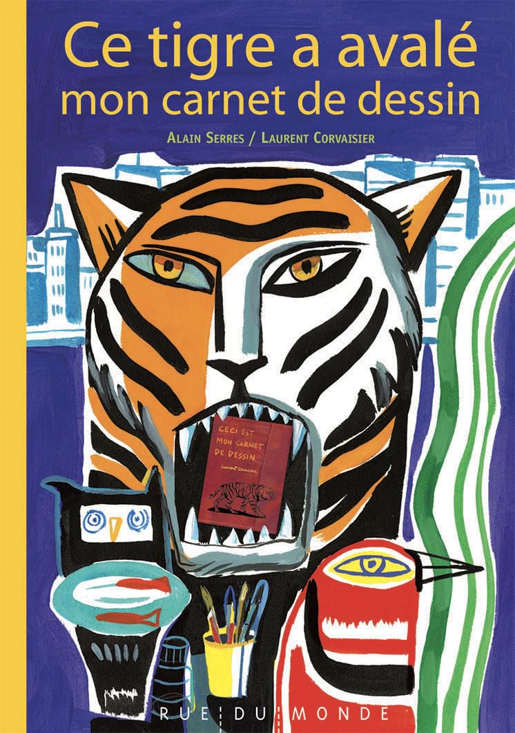 Ce tigre a avalé mon carnet de dessin book