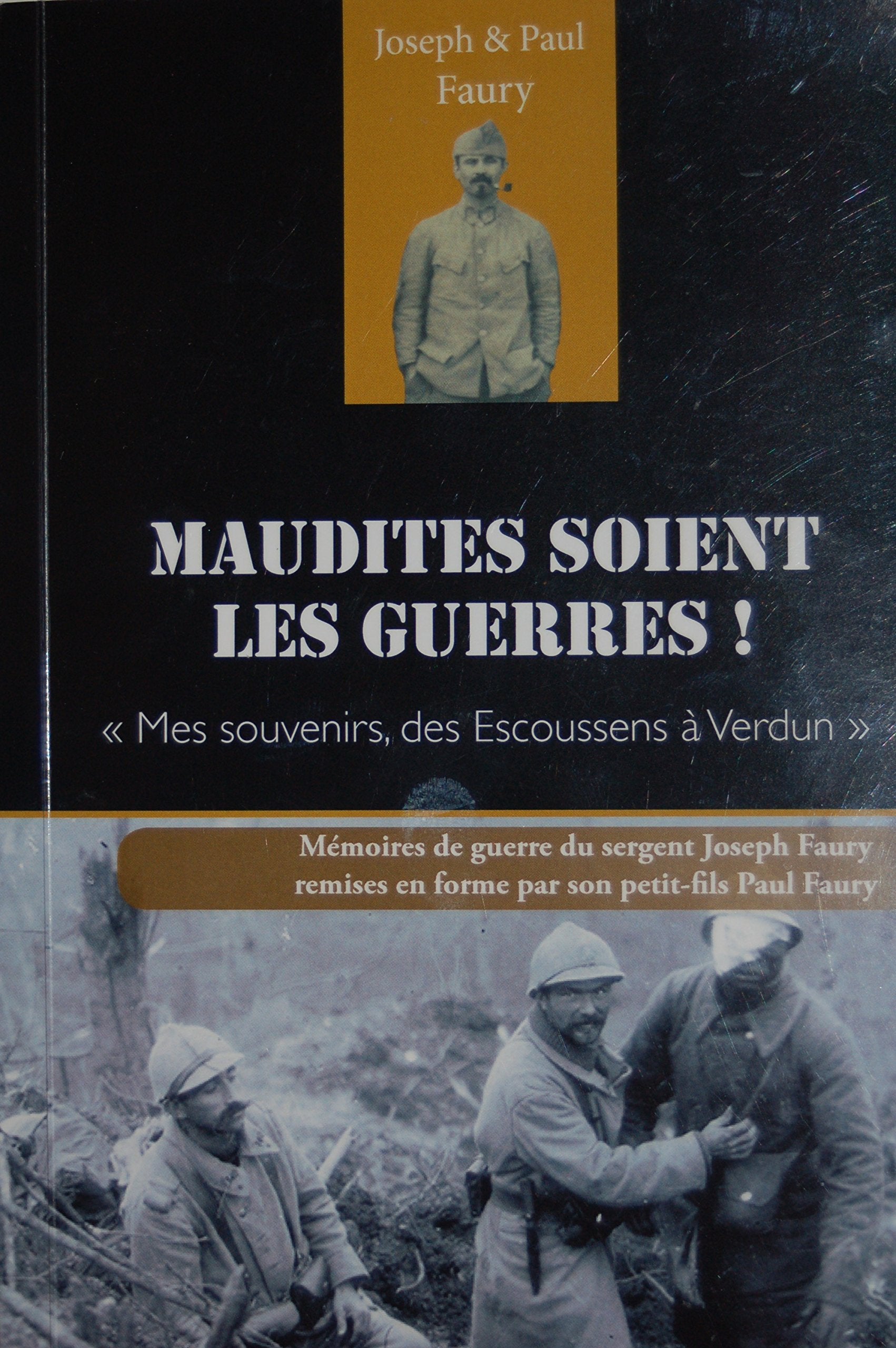 Maudites soient les guerres ! mes souvenirs des Escoussens à Verdun book