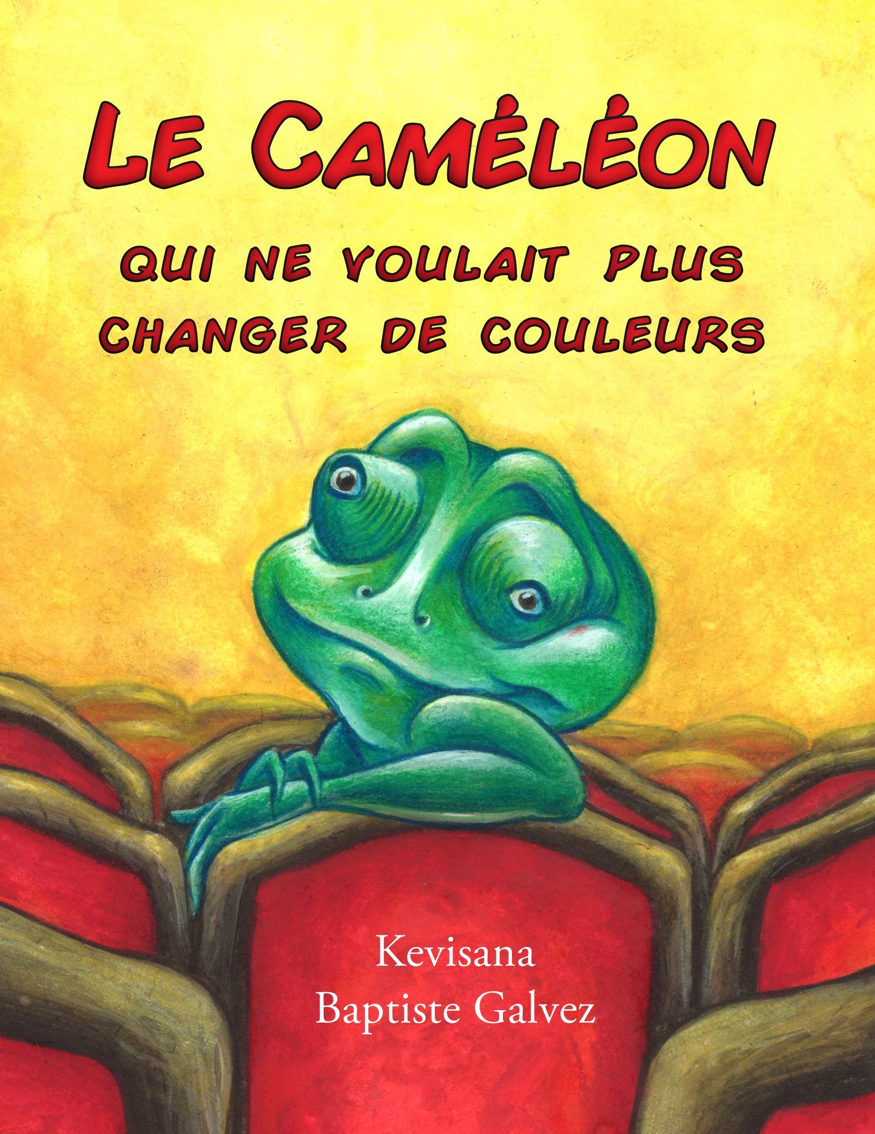 Le caméléon qui ne voulait plus changer de couleurs book