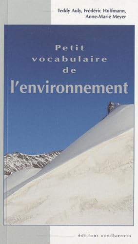 Petit vocabulaire de l'environnement book