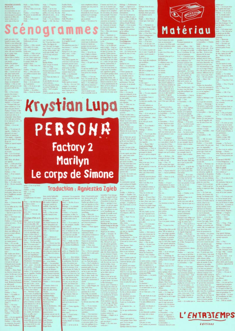 Persona: Factory 2 : Marilyn : Le corps de Simone book