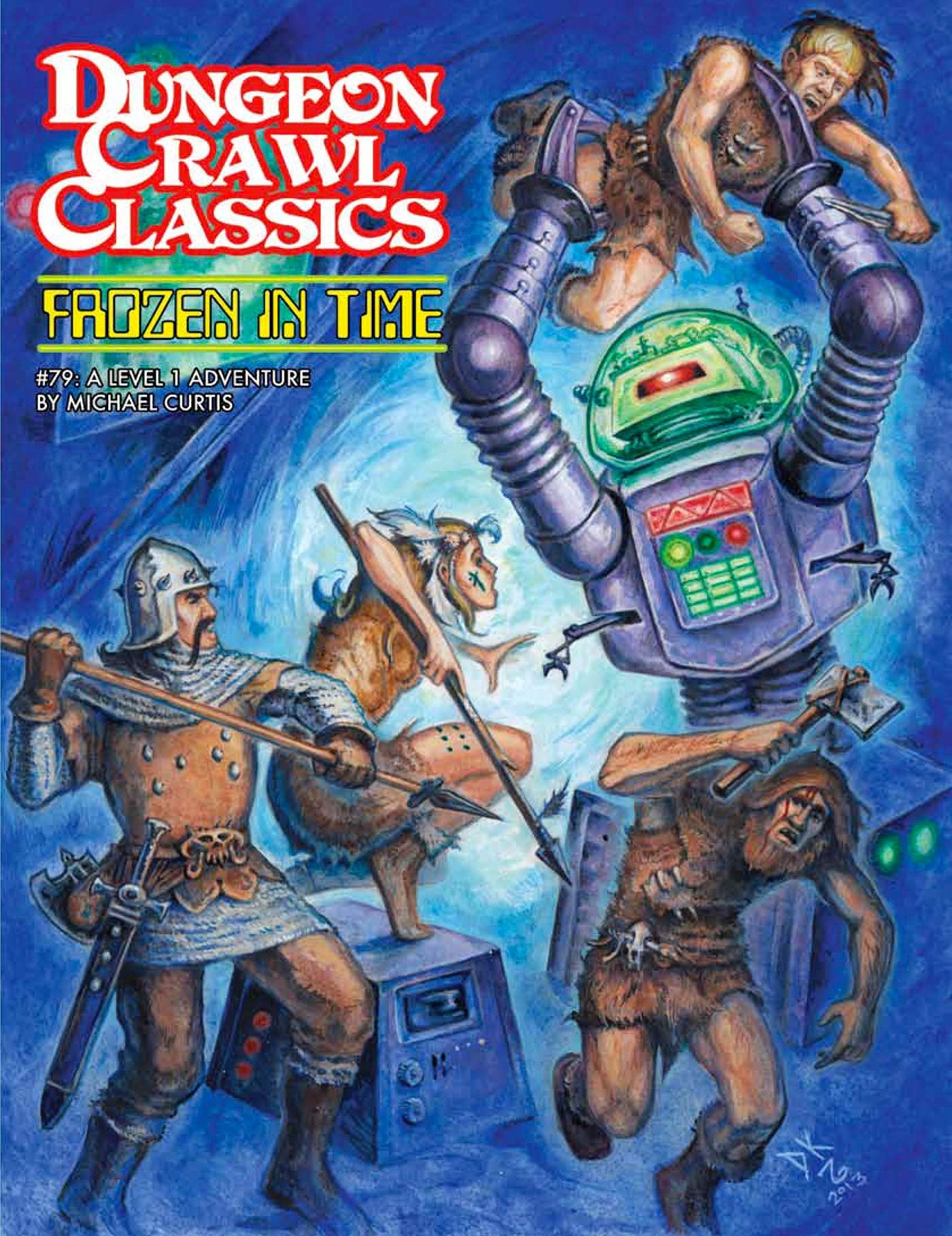 Dungeon Crawl Classics 13 : Dans les glaces du temps (Niv1): Une aventure de niveau 1 Film, Art & Culture
