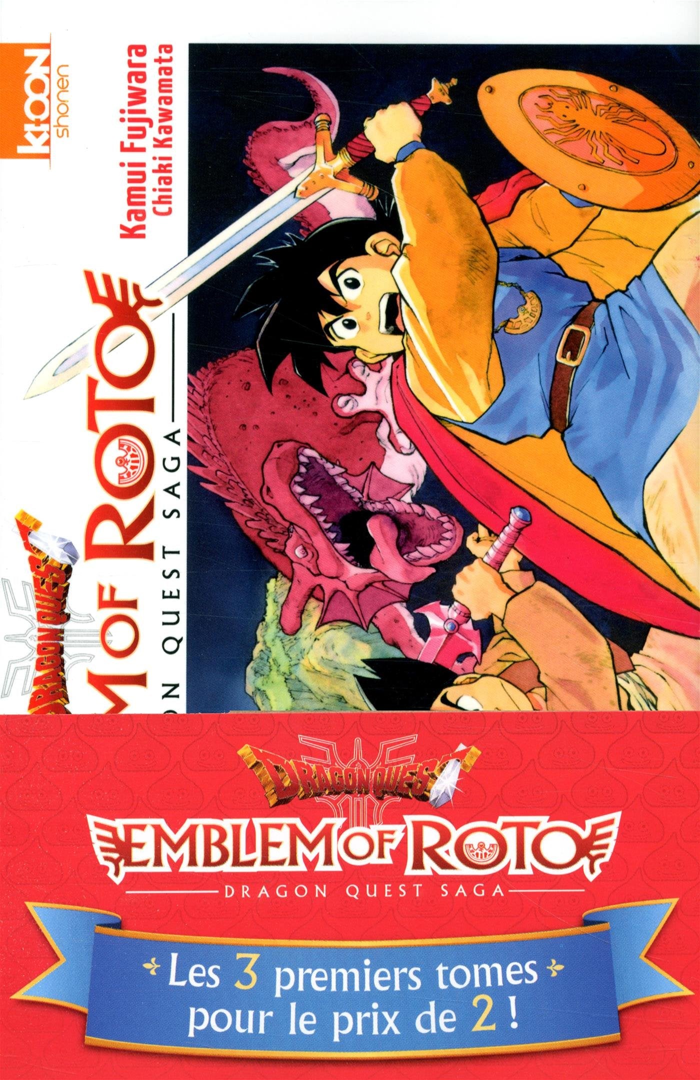 Pack offre découverte Dragon Quest - Emblem of Roto book