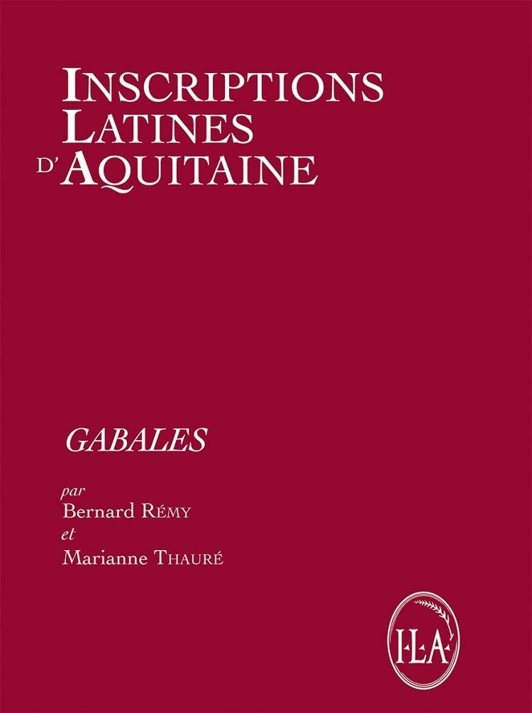 Inscriptions latines d'Aquitaine Gabales book