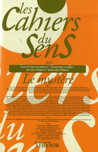 Cahiers du sens (Les), n° 22. Le mystère book