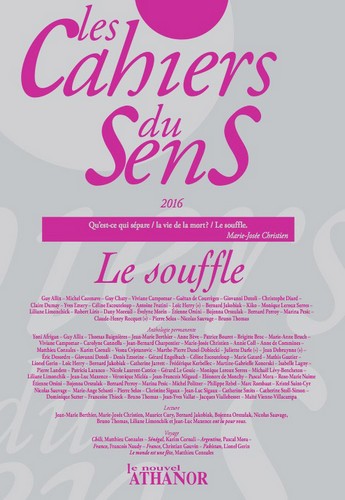 Cahiers du sens (Les), n° 26. Le souffle Books