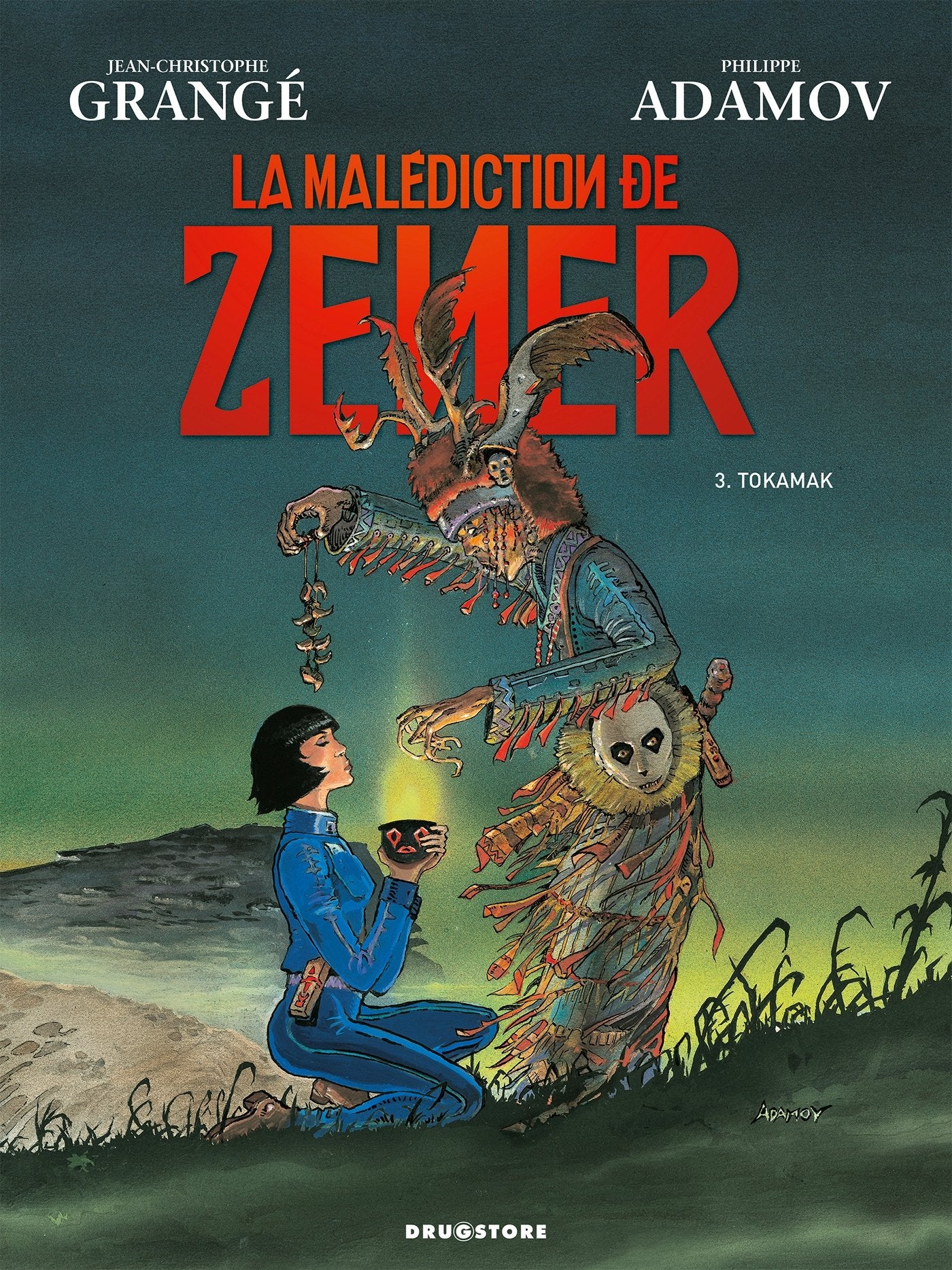 La malédiction de Zener - Tome 03: Tokamak Manga