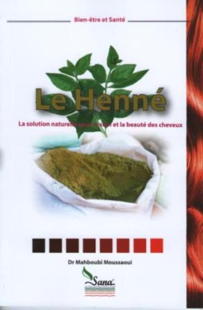 Le Henné, la solution naturelle pour le soin et la beauté des cheveux book