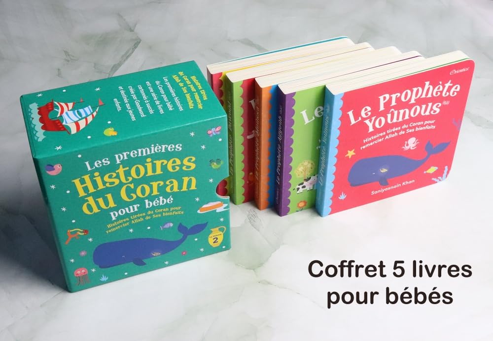 Coffret Les Premières Histoires du Coran pour bébé (Volume 2) - Histoires tirées du Coran pour remercier Allah de Ses bienfaits book