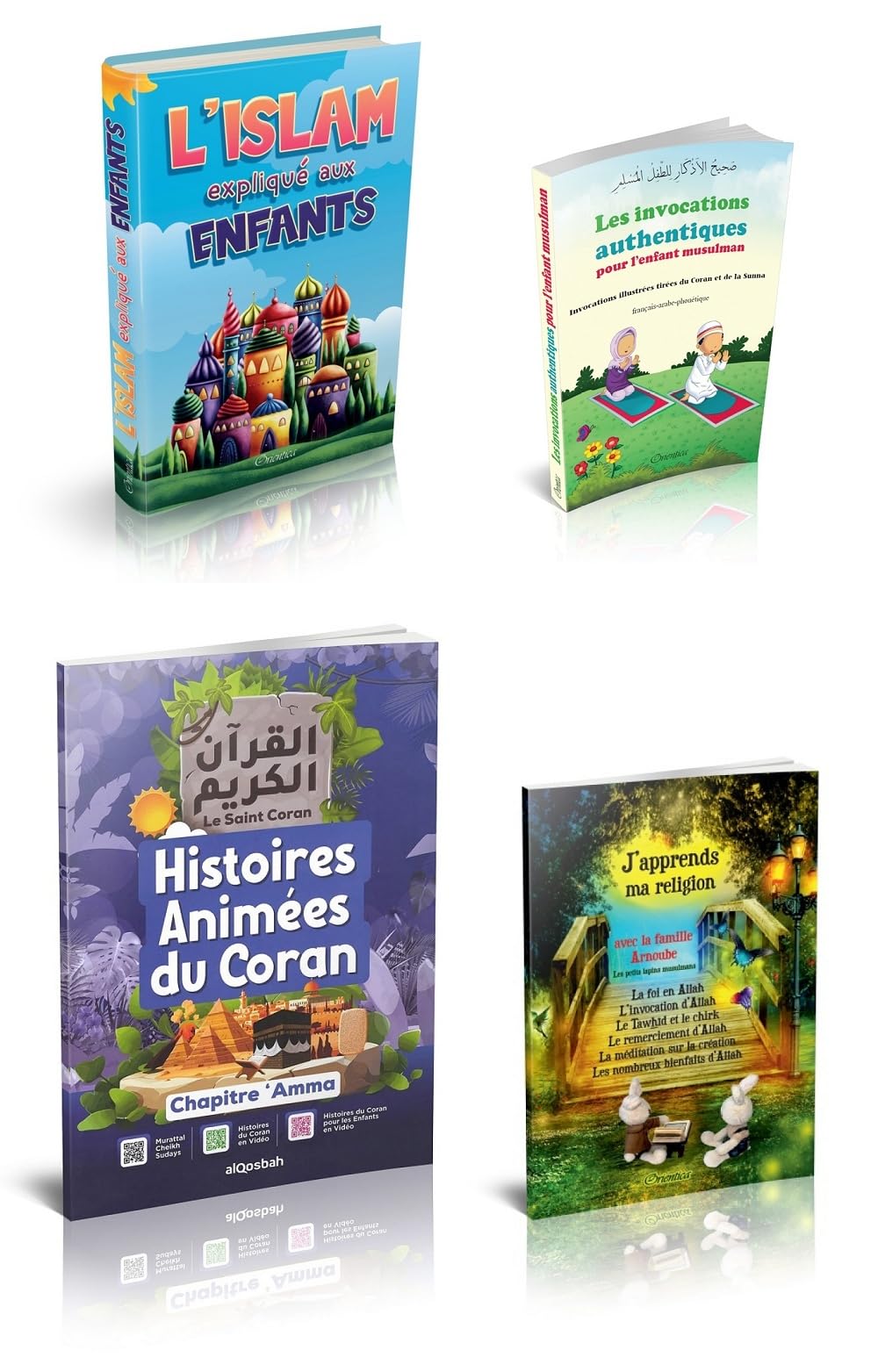 L'Encyclopédie de l'Enfant Musulman (4 livres : L'islam expliqué aux enfants, J'apprends ma religion, les invocation, Le Coran, etc.) book