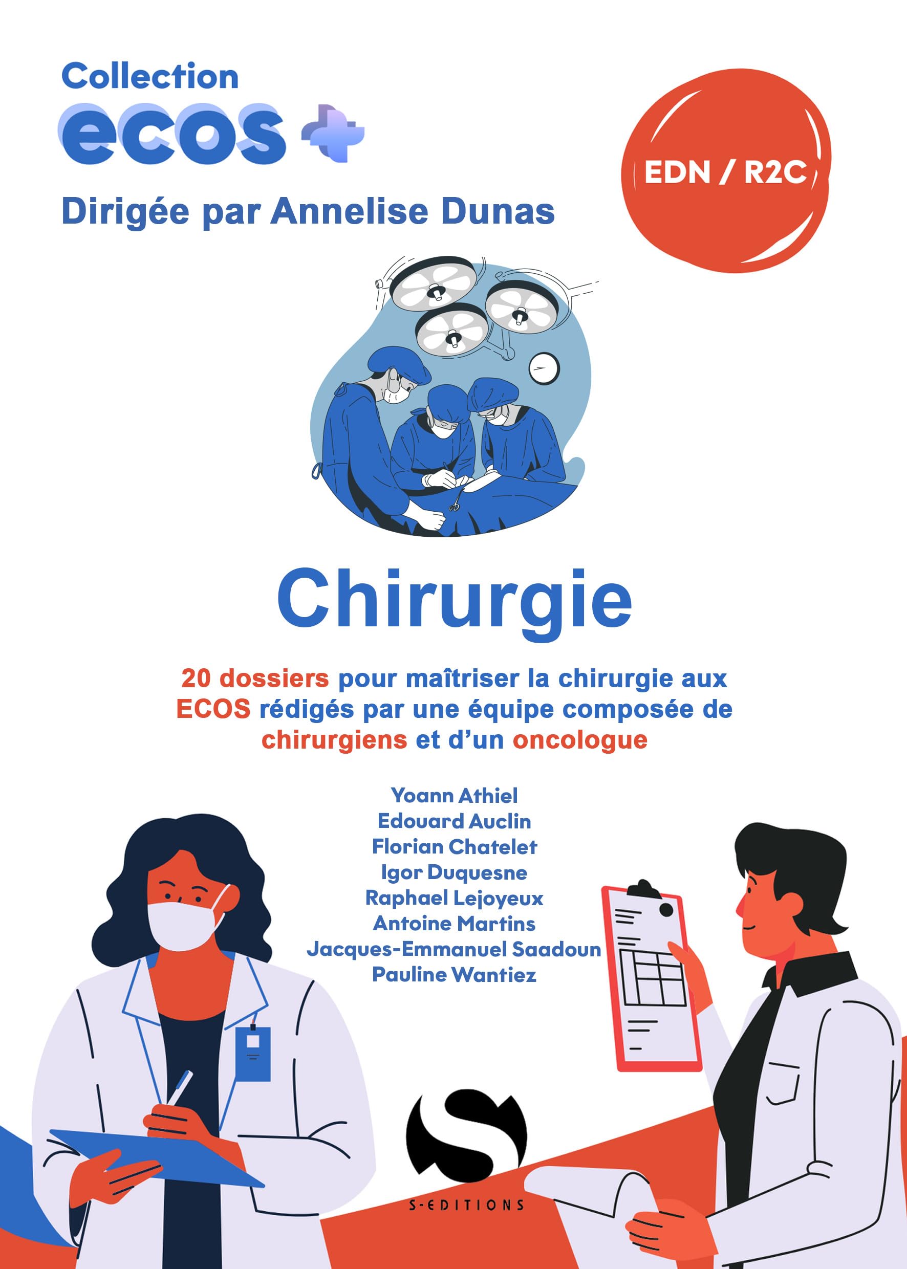 Ecos chirurgie: 20 dossiers de préparation aux EDN book