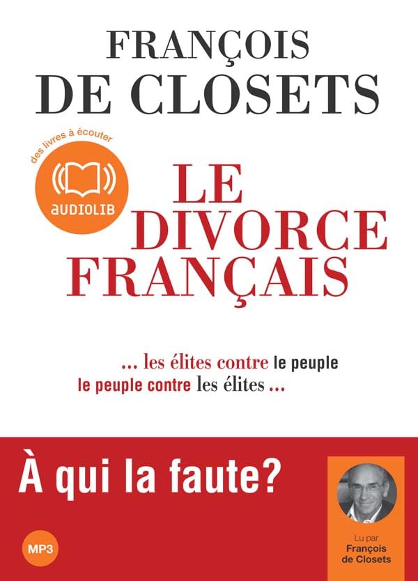 Le Divorce français: Livre audio 1 CD MP3 - Version adaptée par l'auteur Essays & Short Stories