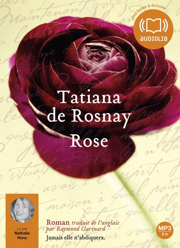 Rose: Livre audio 1 CD MP3 Contemporary literature