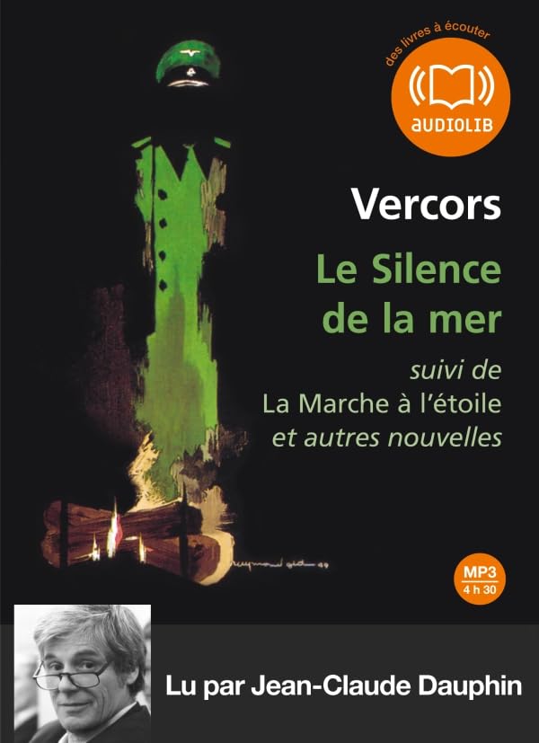 Le Silence de la mer et autres nouvelles: Livre audio 1 CD MP3 - Suivi d'un entretien avec François Bruller, fils de l'auteur Contemporary literature