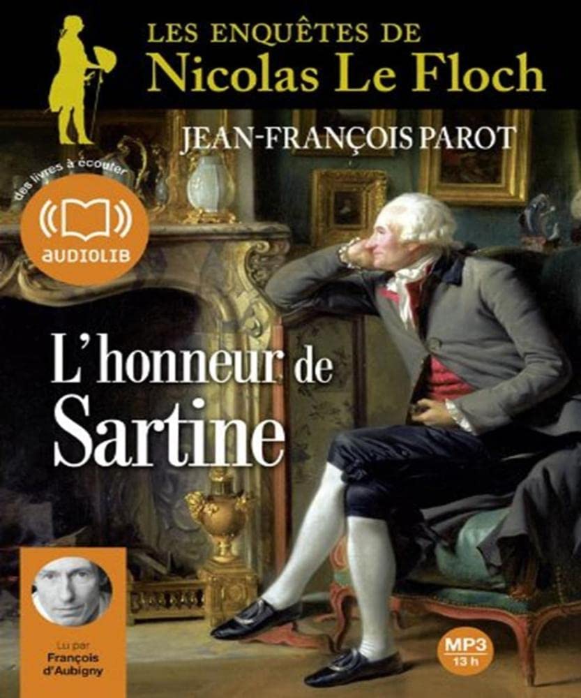 L'Honneur de Sartine: Livre audio 2 CD MP3 Contemporary literature