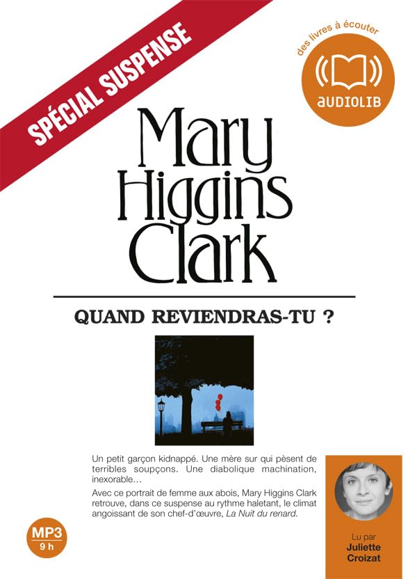 Quand reviendras-tu ?: Livre audio 1 CD MP3 Contemporary literature