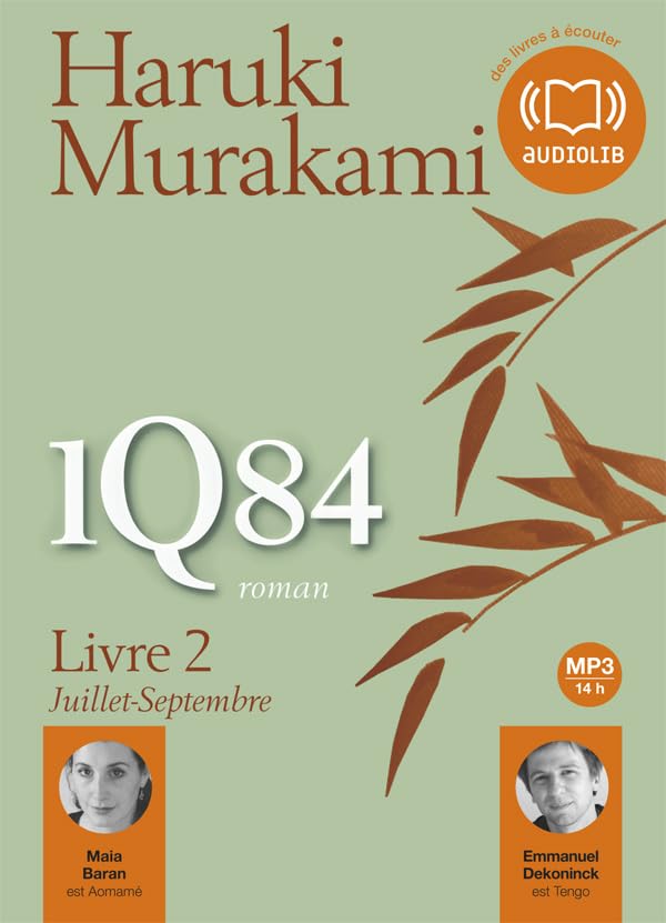 1Q84 Livre 2: Livre audio 2 CD MP3 Contemporary literature