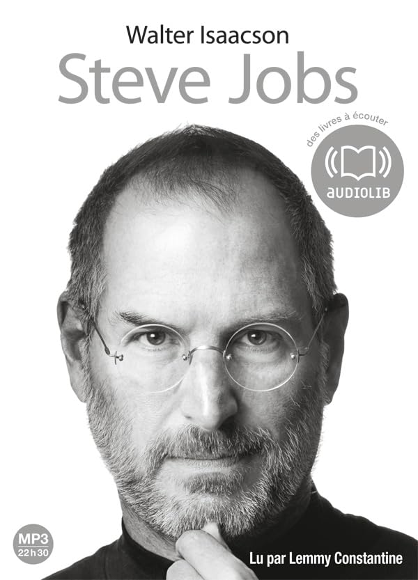 Steve Jobs, lu par Lemmy Constantine (2 CD MP3): Livre audio 2 CD MP3 Science