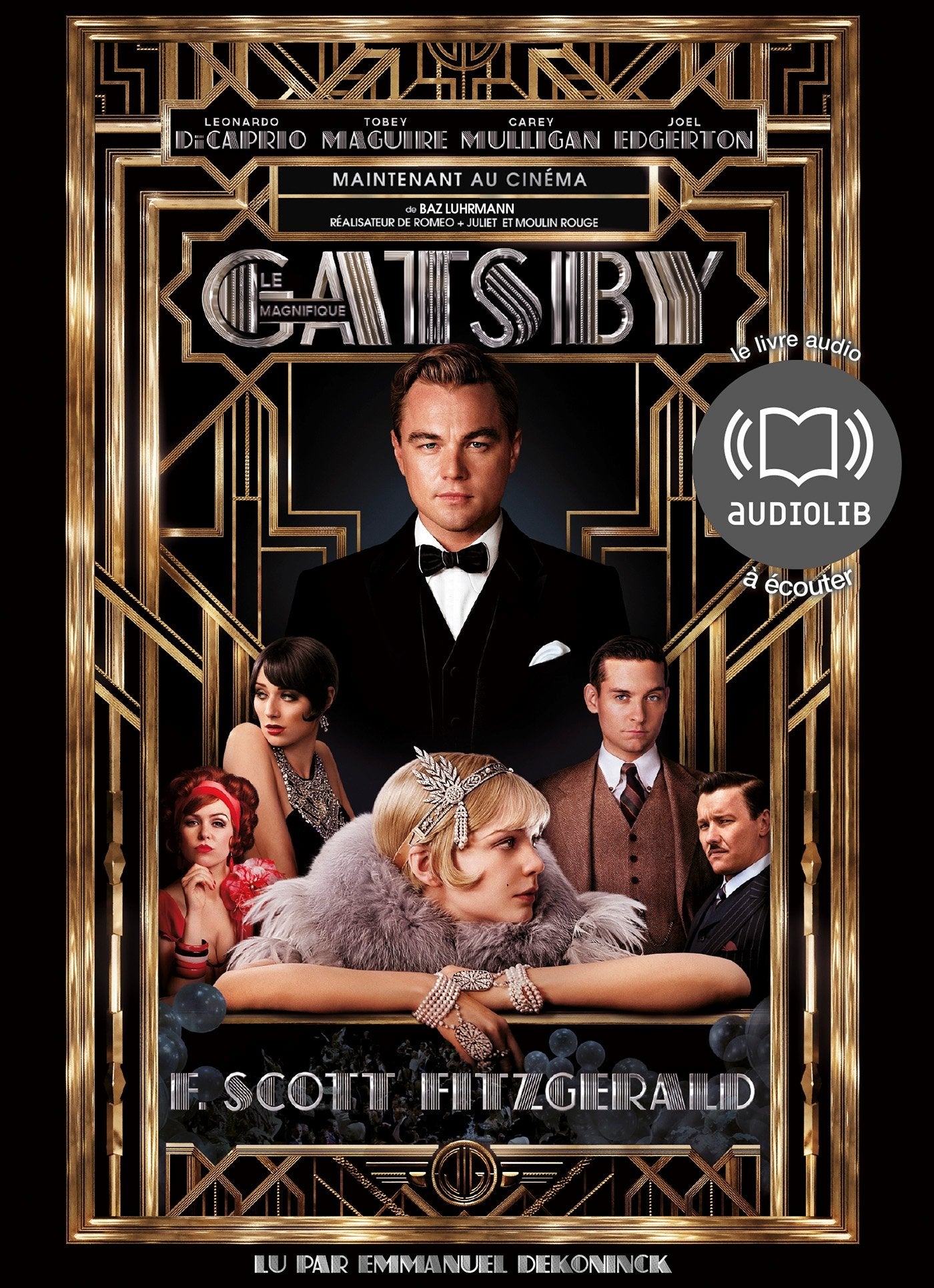 Gatsby le Magnifique: Livre audio 1 CD MP3 cd