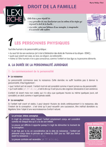 Droit de la famille Law