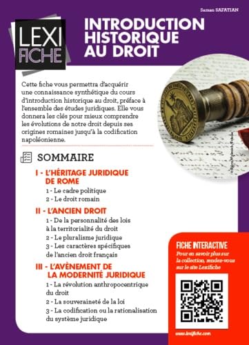 Introduction historique au droit book