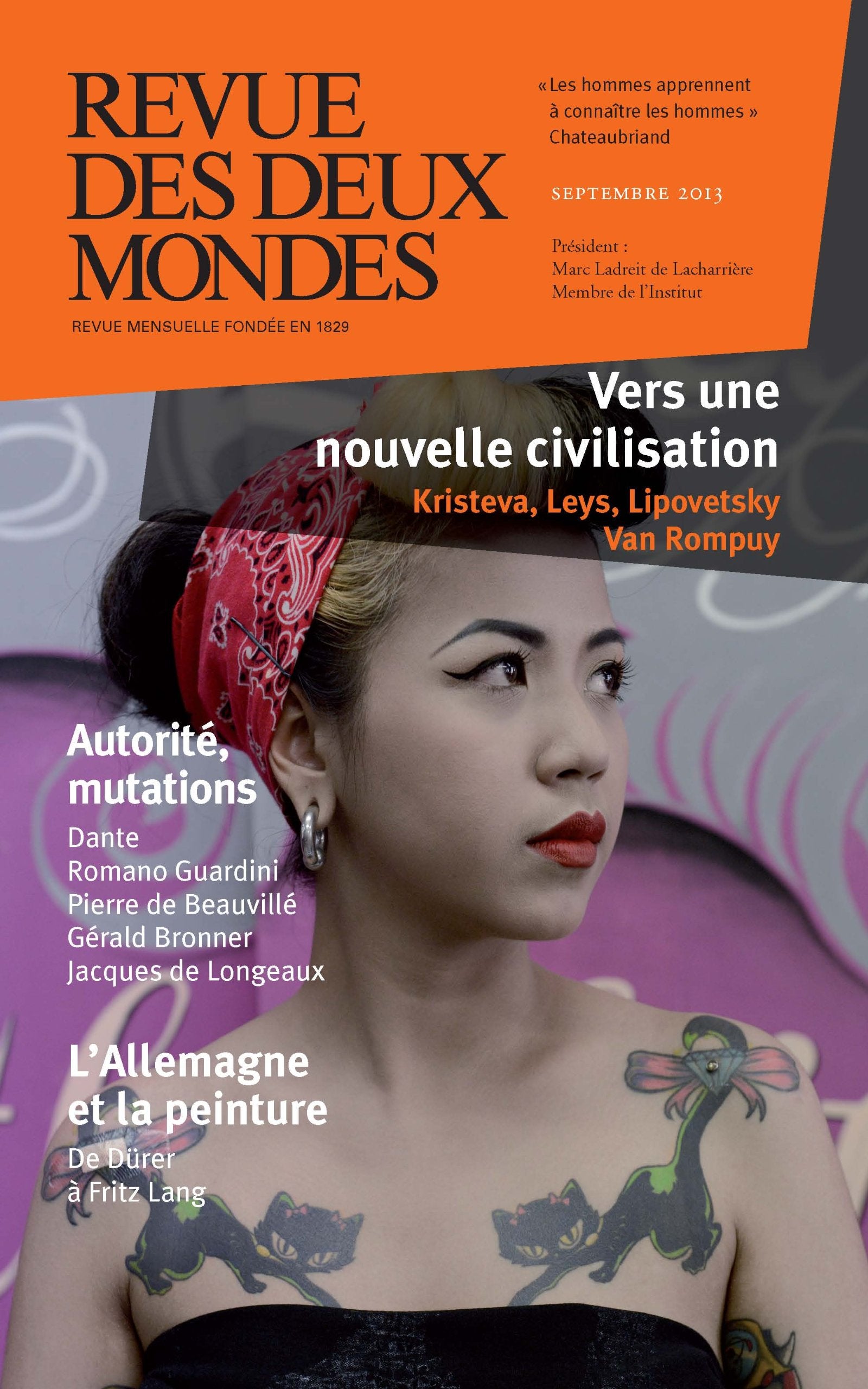 Revue des deux mondes. Septembre 2013: Vers une nouvelle civilisation book