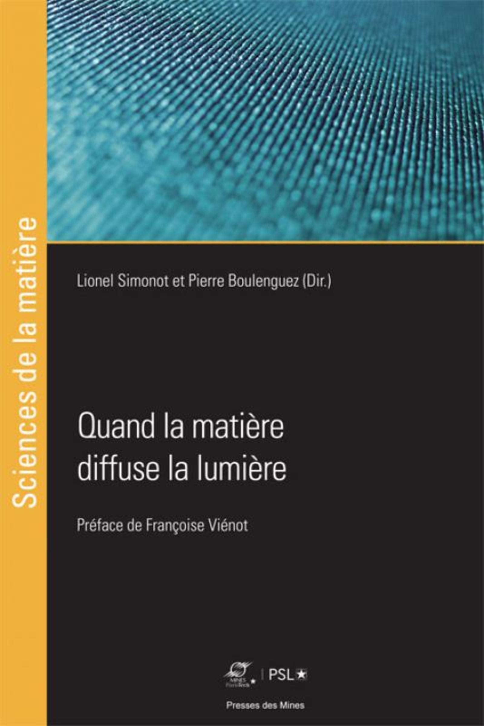 Quand la matière diffuse la lumière: Préface de Françoise Viénot book