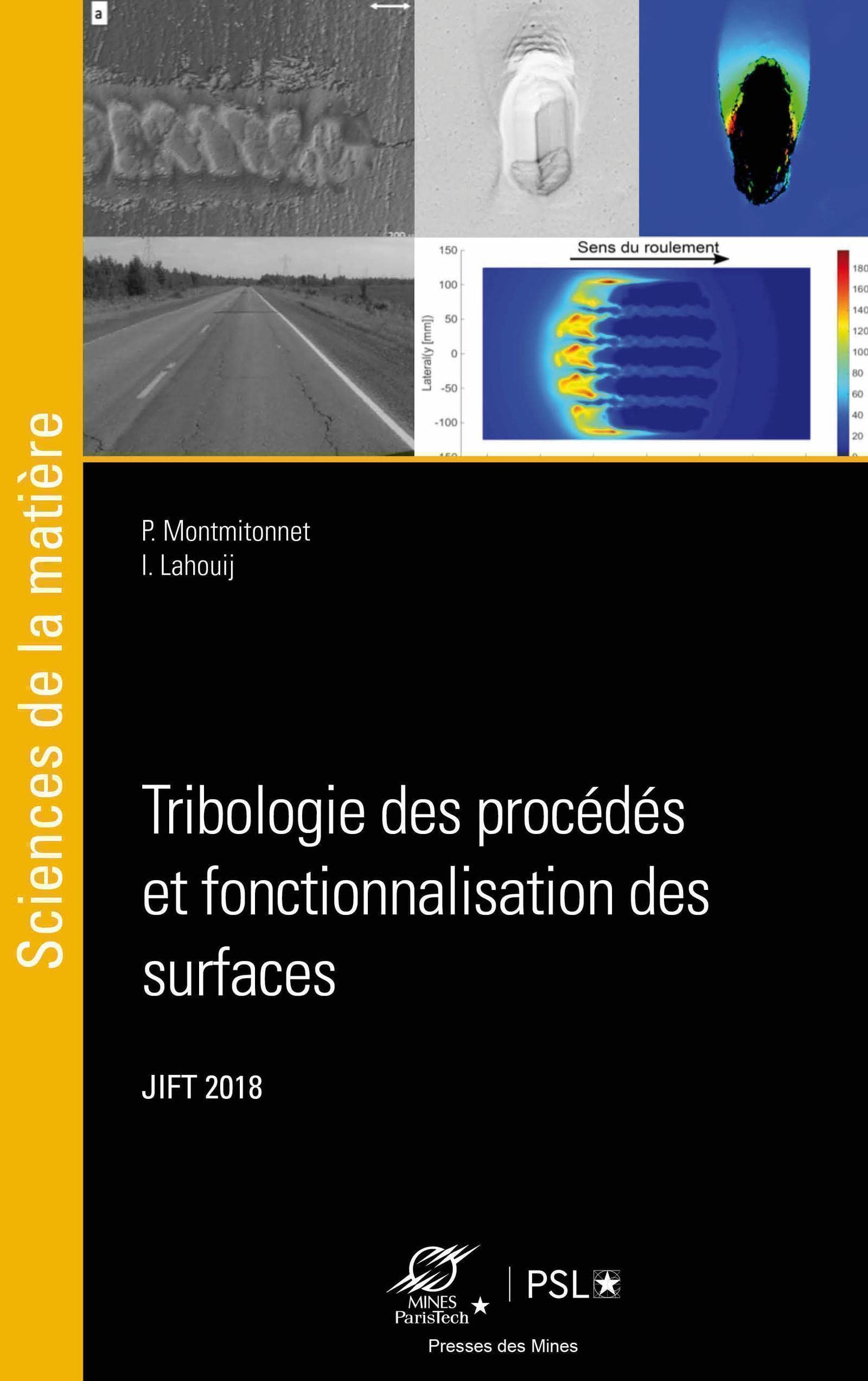 Tribologie des procédés et fonctionnalisation des surfaces: Actes des Journées Internationales Francophones de Tribologie (JIFT 2018) book
